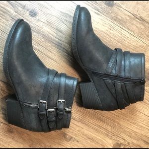 Sonoma Ortholite Black booties 8.5
